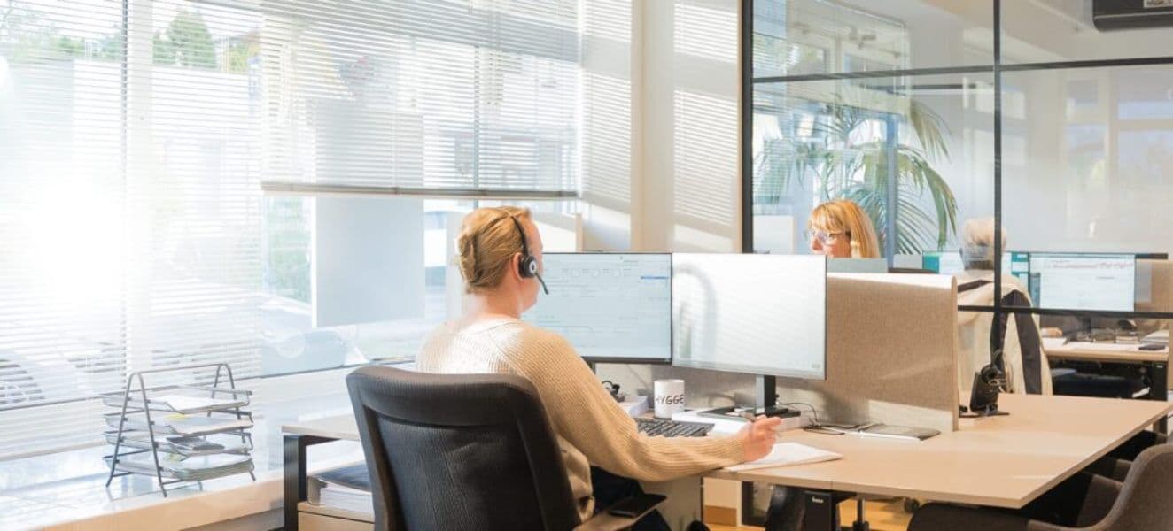 Teamarbeit im Büro
